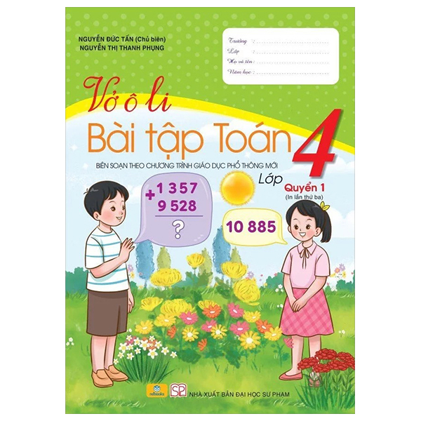 Bộ Vở Ô Li Bài Tập Toán 4 - Quyển 1
