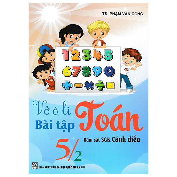 Bộ Vở Ô Li Bài Tập Toán 5/2 (Bám Sát SGK Cánh Diều)