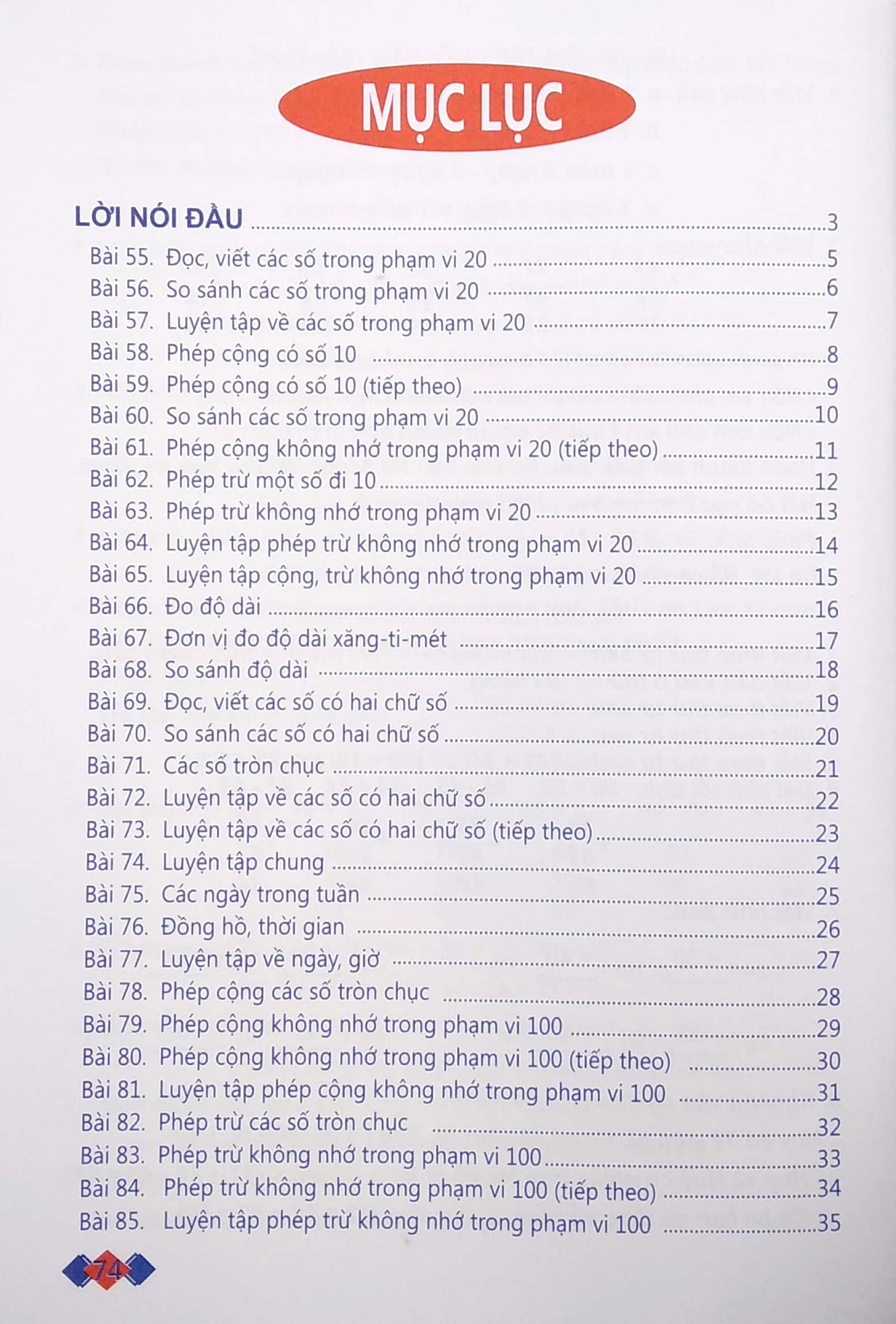 bộ vở ô li bài tập toán lớp 1 - tập 2 - Ảnh 3