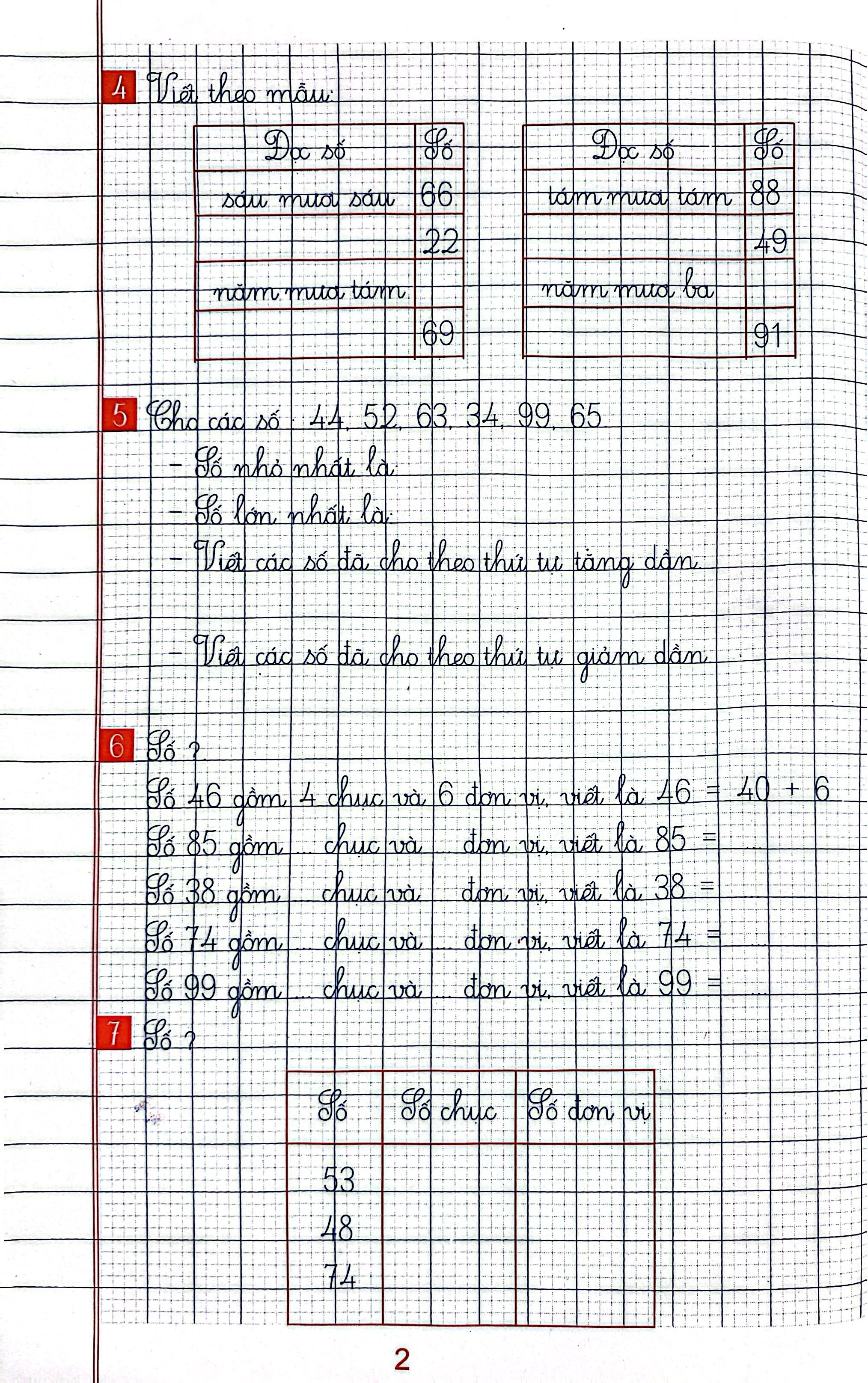 Bộ Vở Ô Li Bài Tập Toán Lớp 2 - Quyển 1 (Kết Nối) (Tái Bản 2025) - Ảnh 4