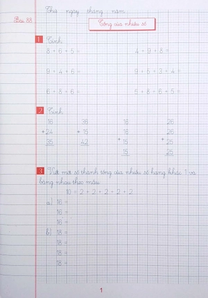 bộ vở ô li bài tập toán lớp 2 - quyển 2 (biên soạn theo chương trình giáo dục phổ thông mới) - Ảnh 3