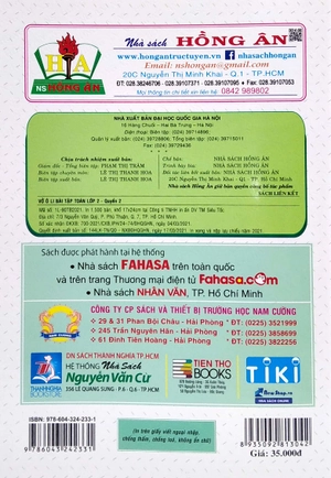 bộ vở ô li bài tập toán lớp 2 - quyển 2 (biên soạn theo chương trình giáo dục phổ thông mới) - Ảnh 6