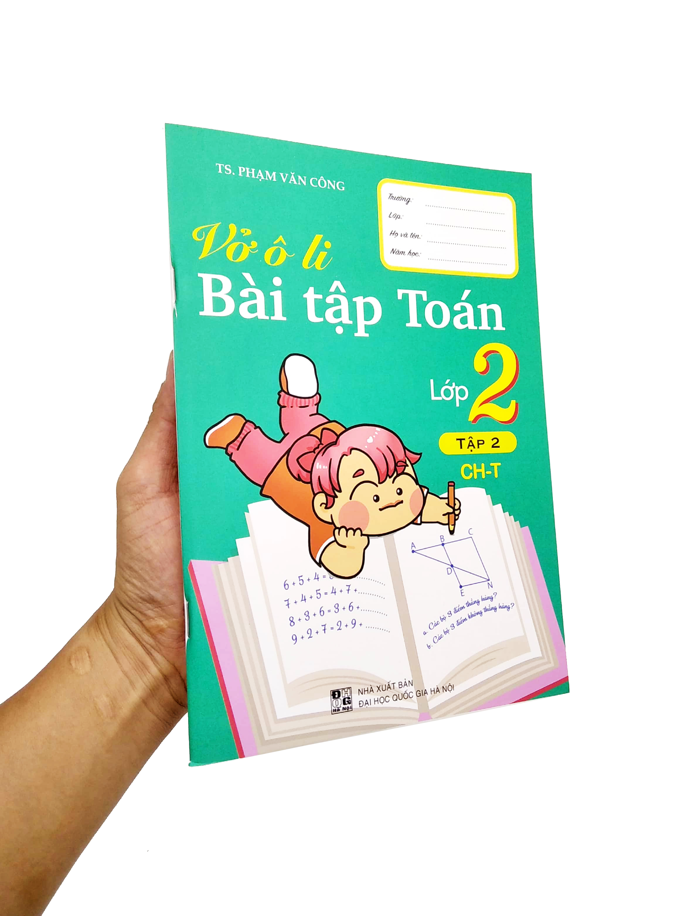 bộ vở ô li bài tập toán lớp 2 - tập 2 - Ảnh 7