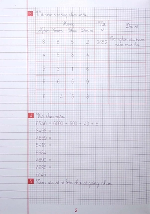 bộ vở ô li bài tập toán lớp 3 - quyển 2 (biên soạn theo chương trình gdpt mới định hướng phát triển năng lực) - Ảnh 4