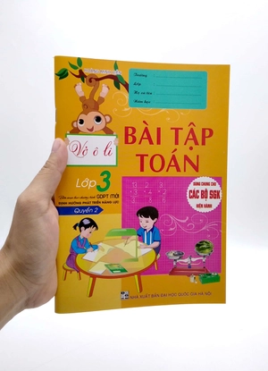 bộ vở ô li bài tập toán lớp 3 - quyển 2 (biên soạn theo chương trình gdpt mới định hướng phát triển năng lực) - Ảnh 7