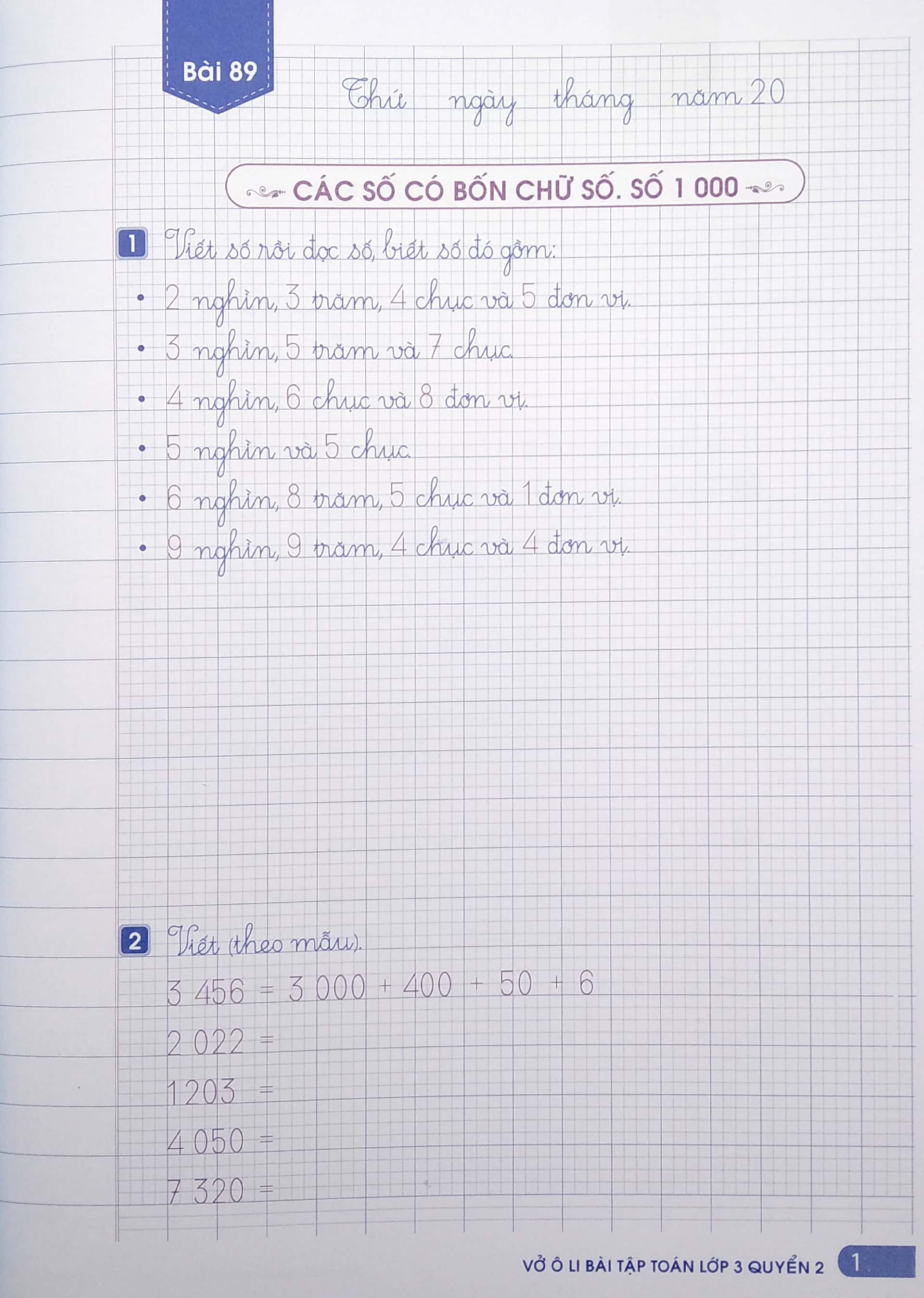 Bo
Vo O Li Bai Tap Toan Lop 3 - Quyen 2 (Bien Soan Theo Chuong Trinh Giao Duc Pho Thong Moi) - Ảnh 4