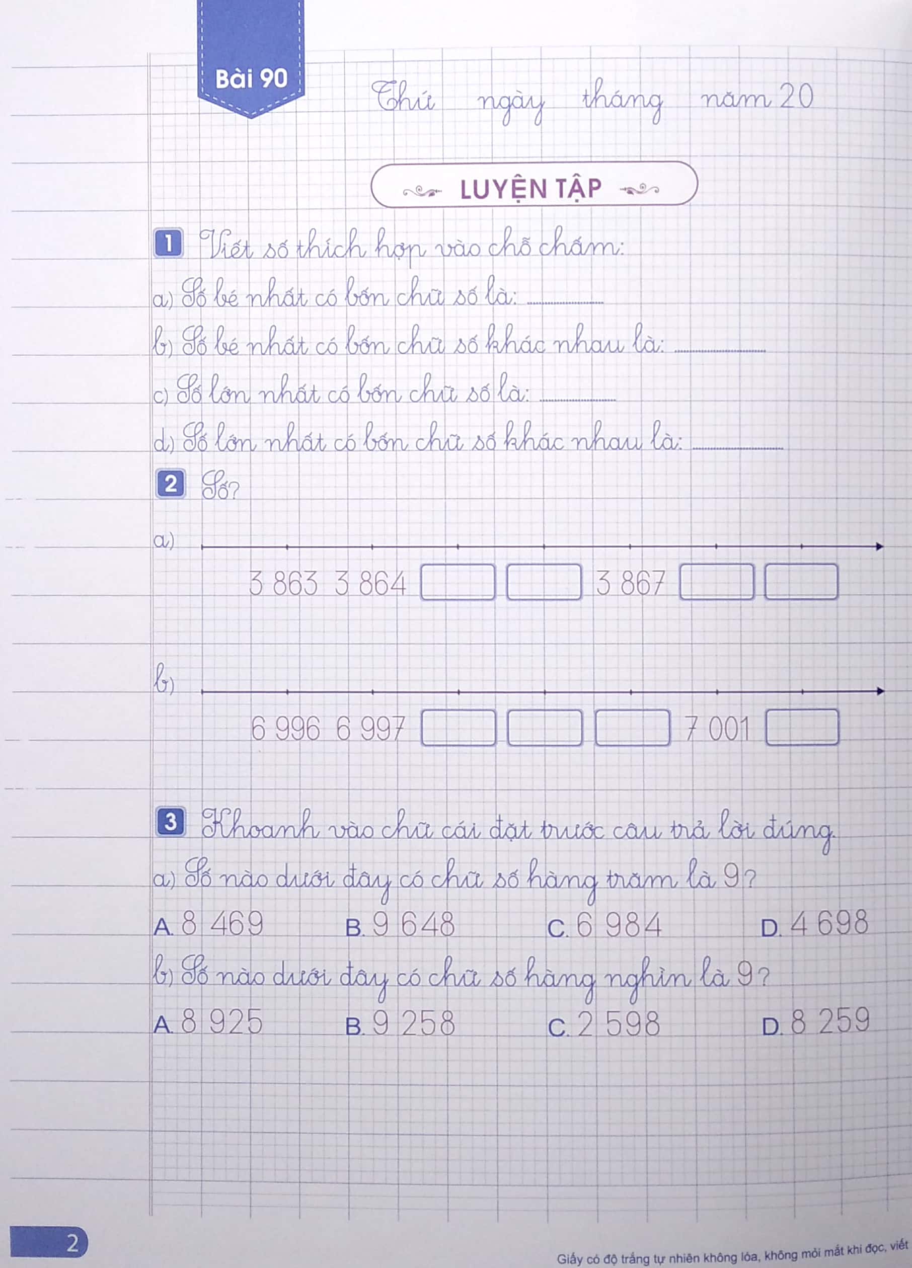 Bo
Vo O Li Bai Tap Toan Lop 3 - Quyen 2 (Bien Soan Theo Chuong Trinh Giao Duc Pho Thong Moi) - Ảnh 5