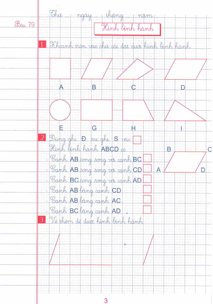 bộ vở ô li bài tập toán lớp 4 - quyển 2 (dùng chung cho các bộ sgk hiện hành) - Ảnh 5