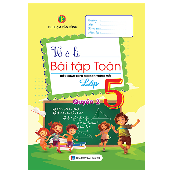 Bộ Vở Ô Li Bài Tập Toán Lớp 5 (Quyển 2)