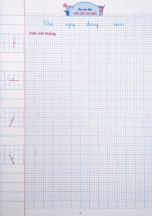 bộ vở ô li có chữ viết mẫu 1 - quyển 1 (theo kết nối tri thức với cuộc sống) - Ảnh 3