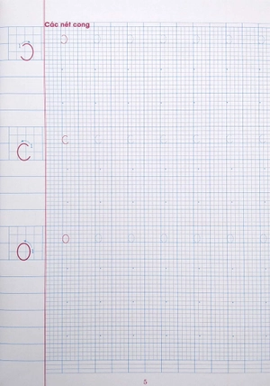 bộ vở ô li có chữ viết mẫu 1 - quyển 1 (theo kết nối tri thức với cuộc sống) - Ảnh 5