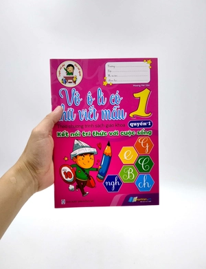 bộ vở ô li có chữ viết mẫu 1 - quyển 1 (theo kết nối tri thức với cuộc sống) - Ảnh 7