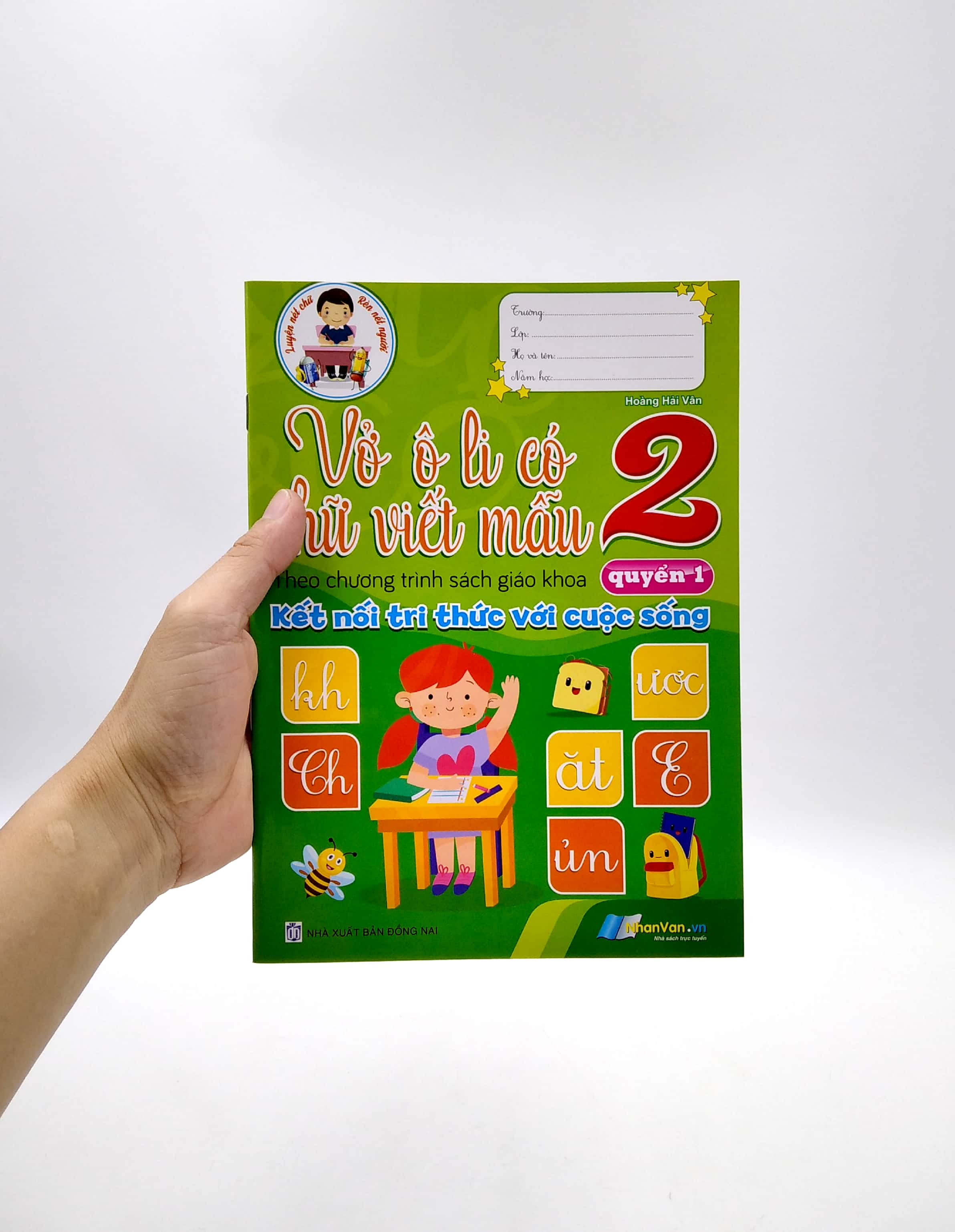 bộ vở ô li có chữ viết mẫu 2 - quyển 1 (theo kết nối tri thức với cuộc sống) - Ảnh 7