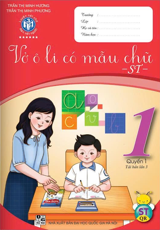 Bộ Vở Ô Li Có Mẫu Chữ 1 - Quyển 1 (Sáng Tạo) (Tái Bản 2025) - Ảnh 2