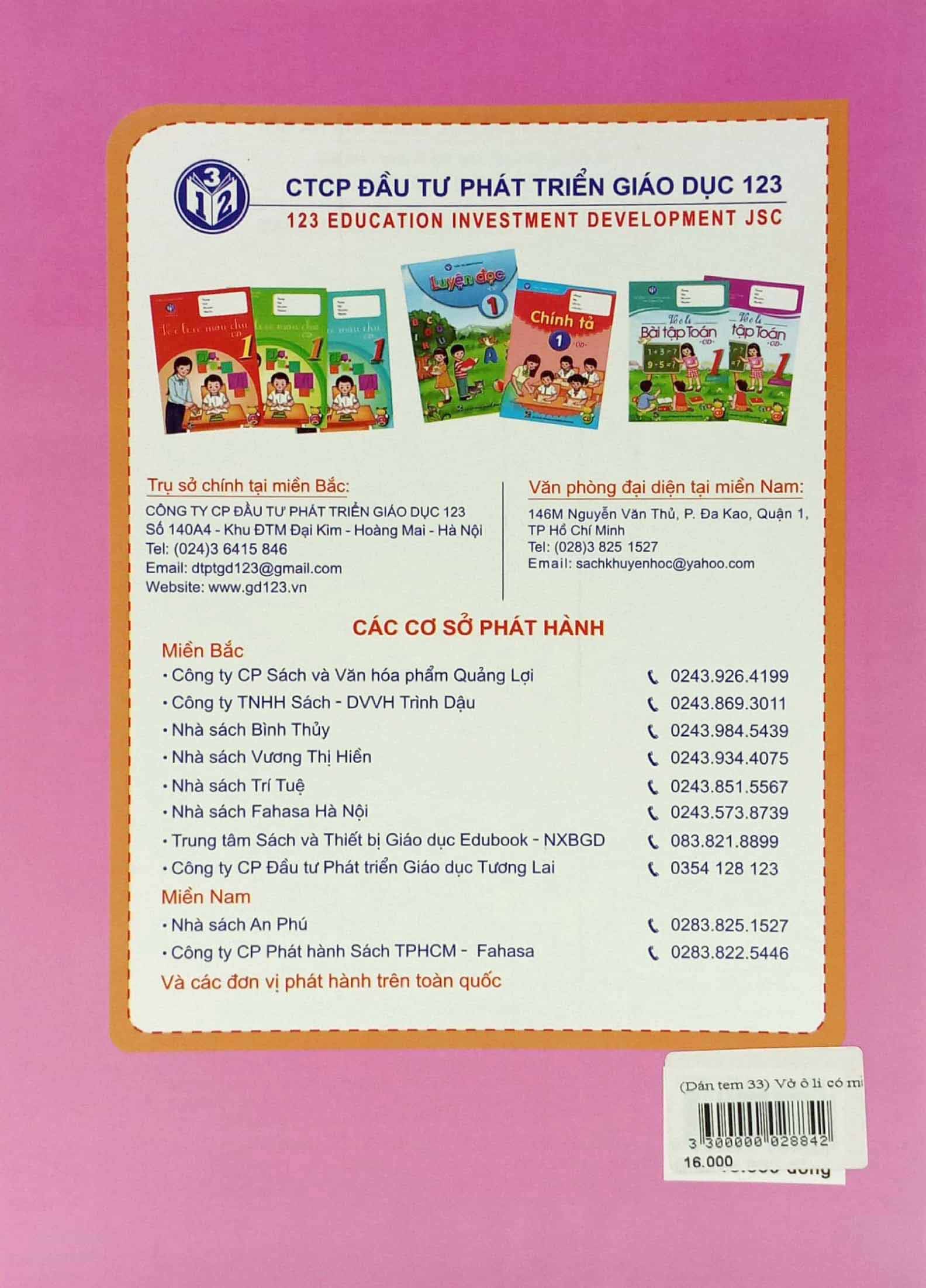 bộ vở ô li có mẫu chữ 3 - quyển 1 (cánh diều) (2023) - Ảnh 6