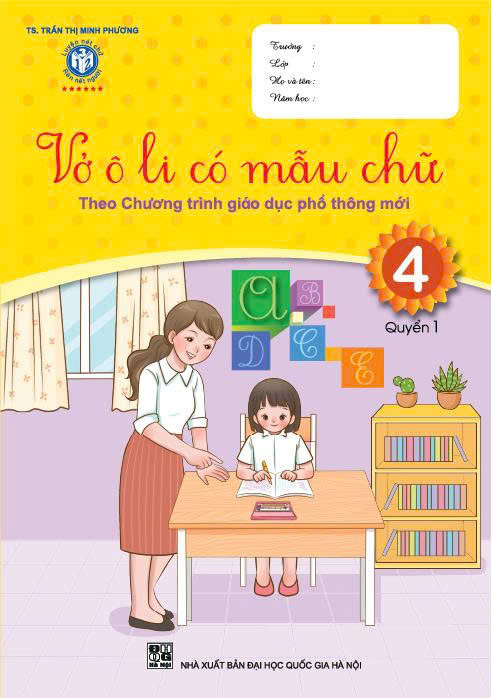 Bộ
						
										
										Vở Ô Li Có Mẫu Chữ 4 - Quyển 1 (Tái Bản 2025) - Ảnh 2
