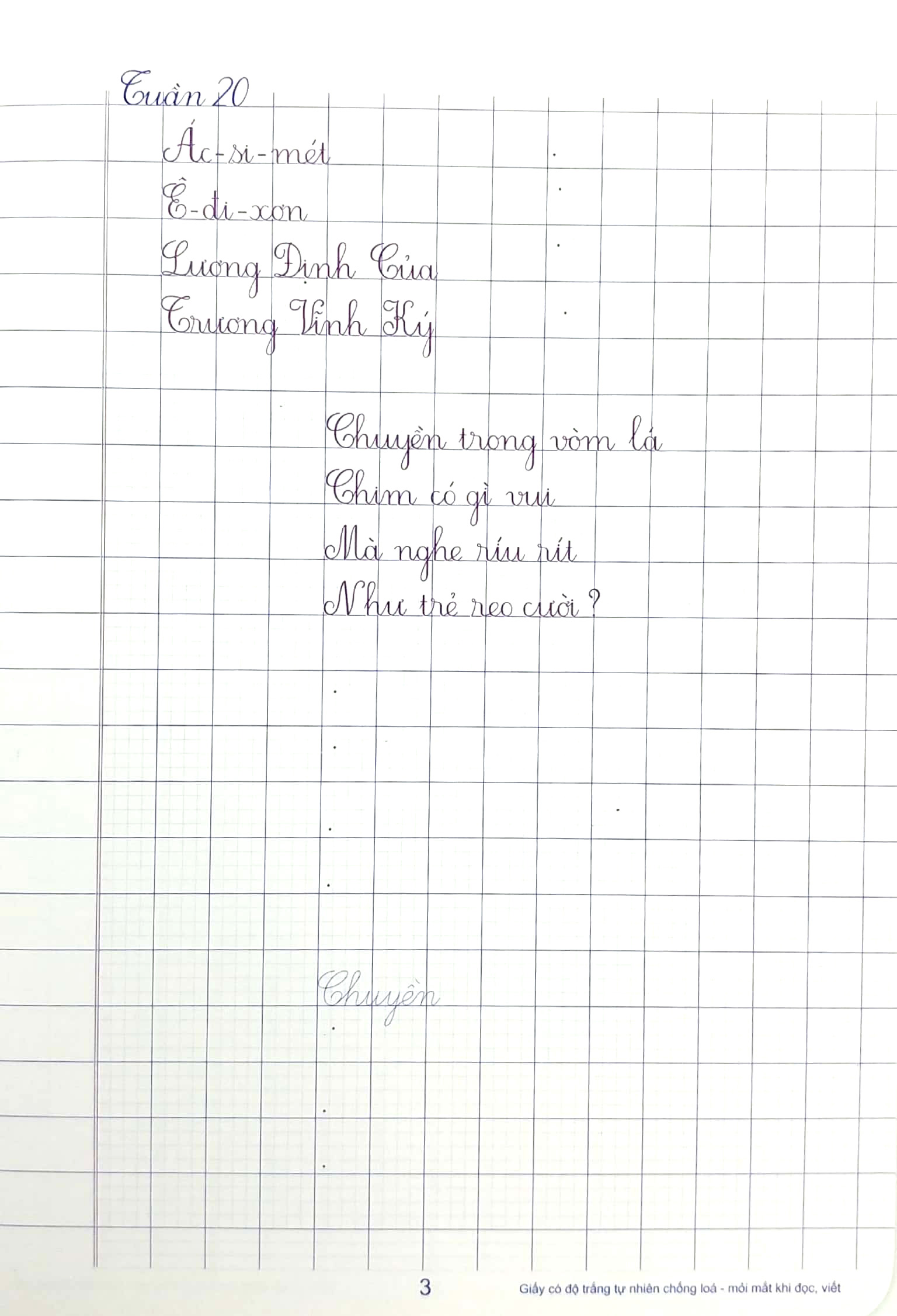 bộ vở ô li có mẫu chữ 4 - quyển 2 (2022) - Ảnh 4