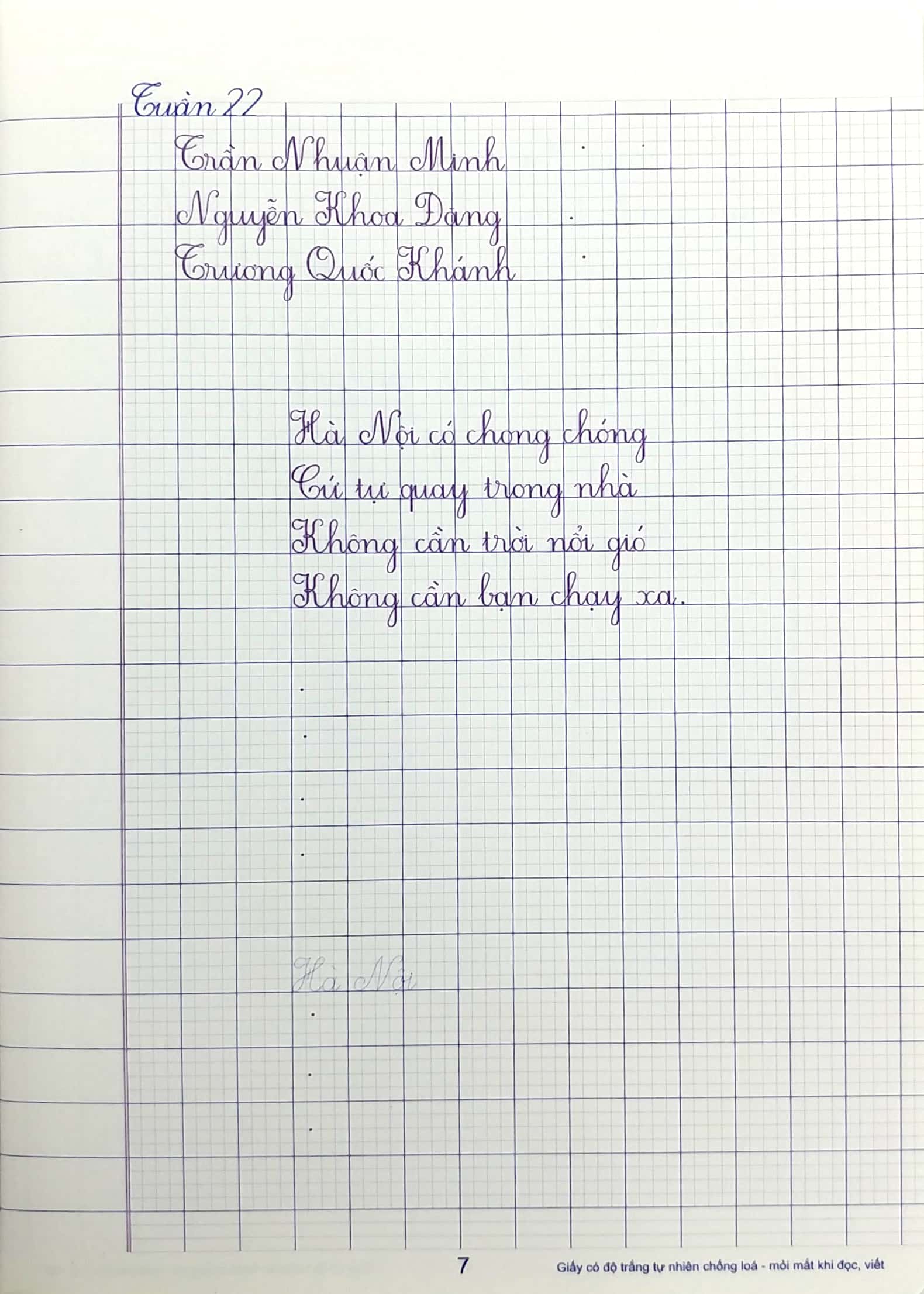 bộ vở ô li có mẫu chữ 5 - tập 2 - Ảnh 10