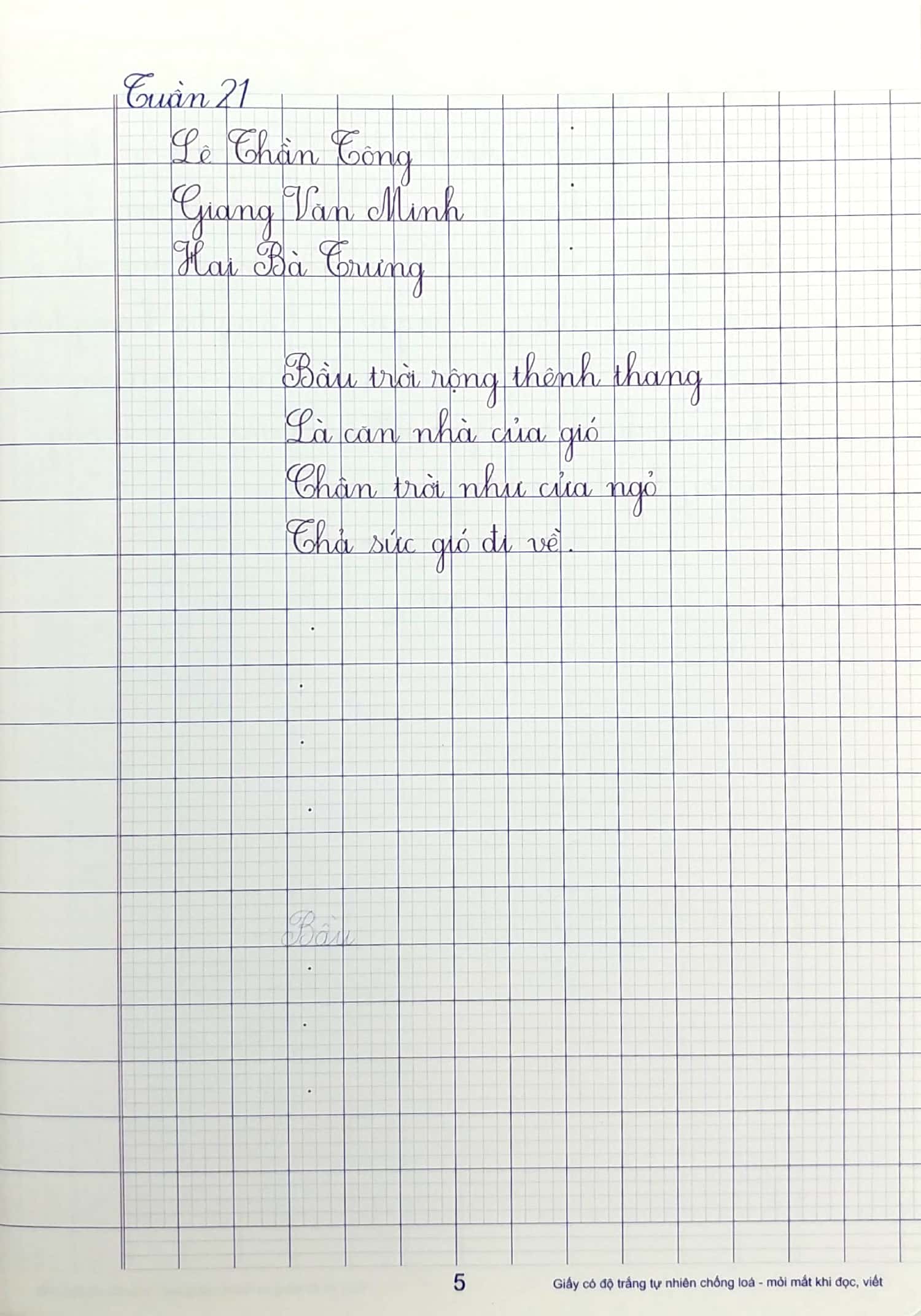 bộ vở ô li có mẫu chữ 5 - tập 2 - Ảnh 8