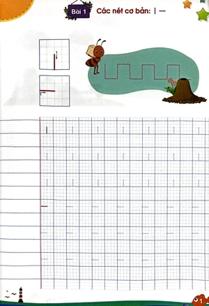 bộ vở ô li tập tô chữ - quyển 1 (tái bản) - Ảnh 3