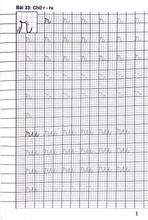 bộ vở ô li tập tô, tập viết chữ cái, chữ ghép và ghép vần - quyển 2 - Ảnh 3