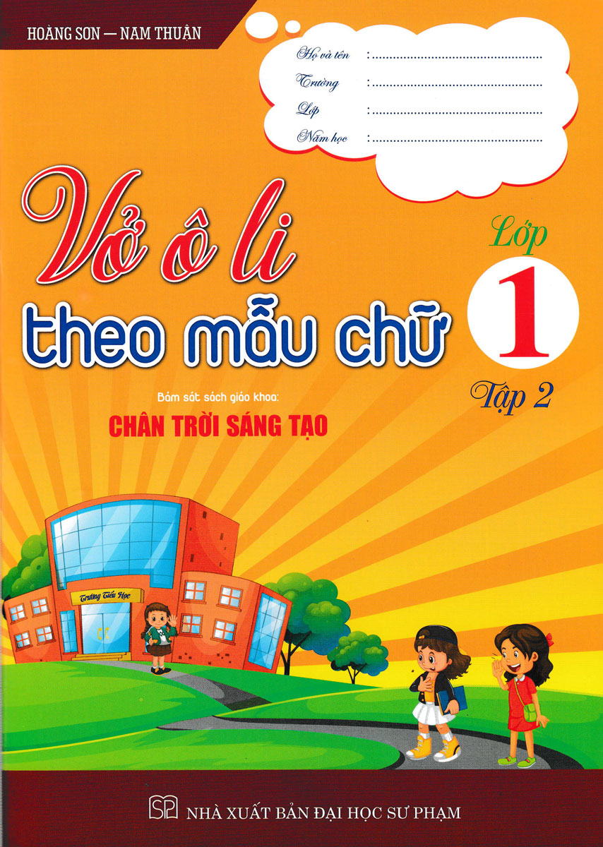 bộ vở ô li theo mẫu chữ 1 - tập 2 (bám sát sgk chân trời sáng tạo) - Ảnh 2