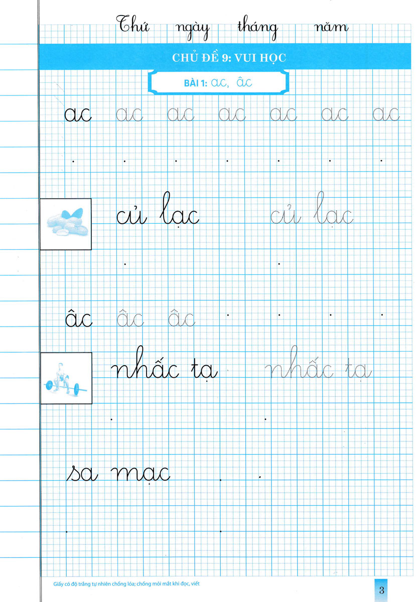 bộ vở ô li theo mẫu chữ 1 - tập 2 (bám sát sgk chân trời sáng tạo) - Ảnh 3
