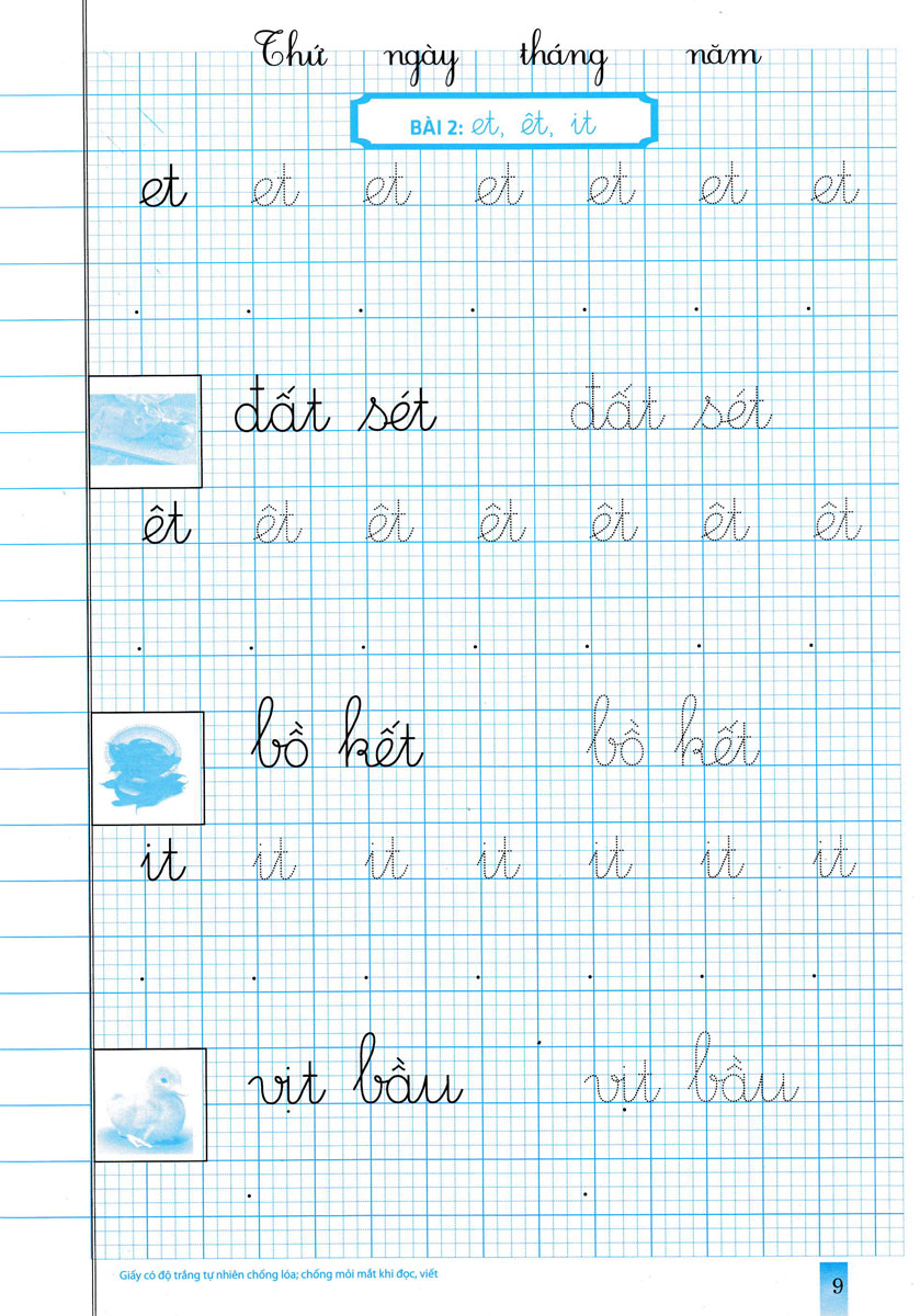 bộ vở ô li theo mẫu chữ 1 - tập 2 (bám sát sgk chân trời sáng tạo) - Ảnh 9