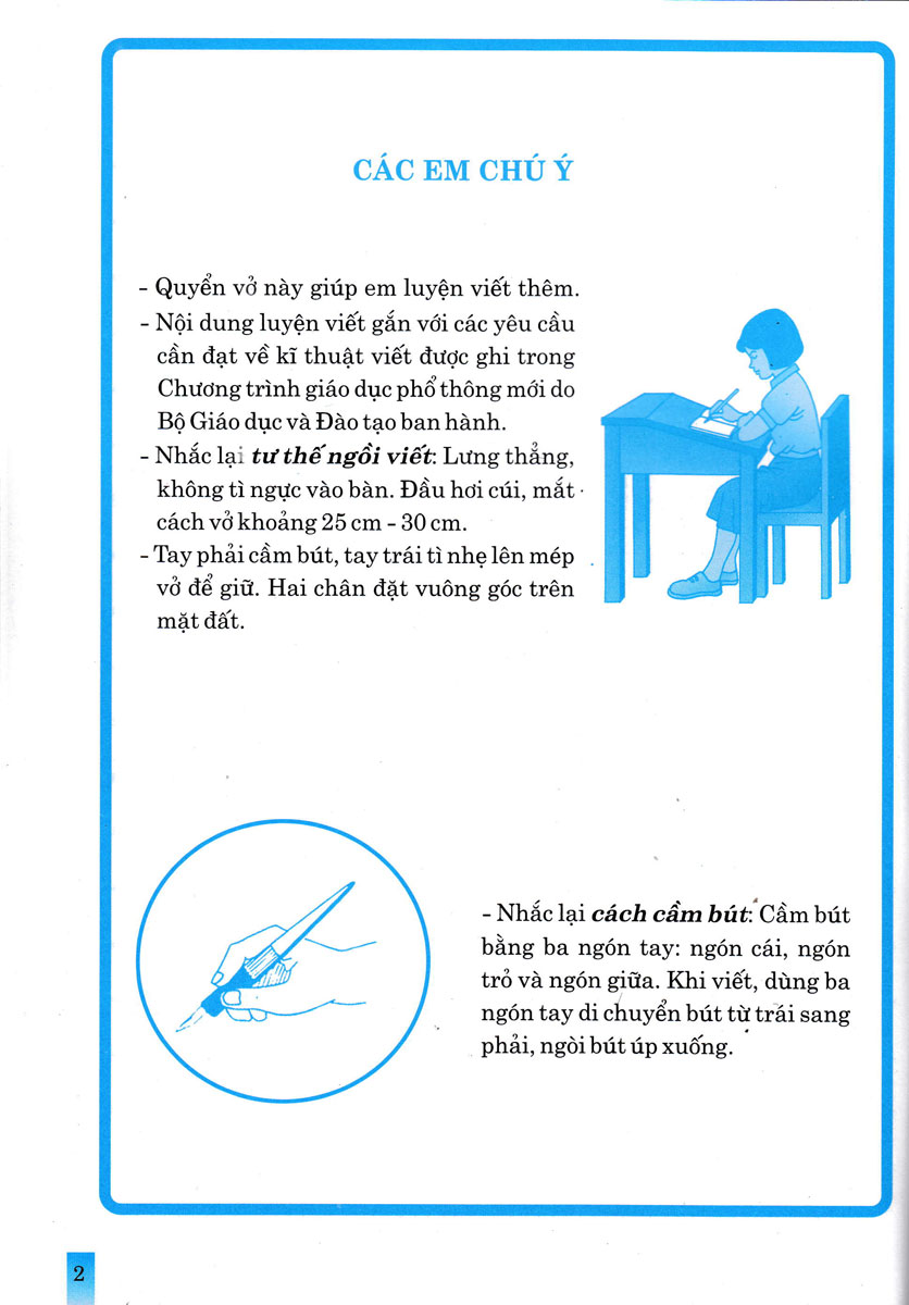 bộ vở ô li theo mẫu chữ lớp 2 - tập 2 (bám sát sgk chân trời sáng tạo) - Ảnh 3