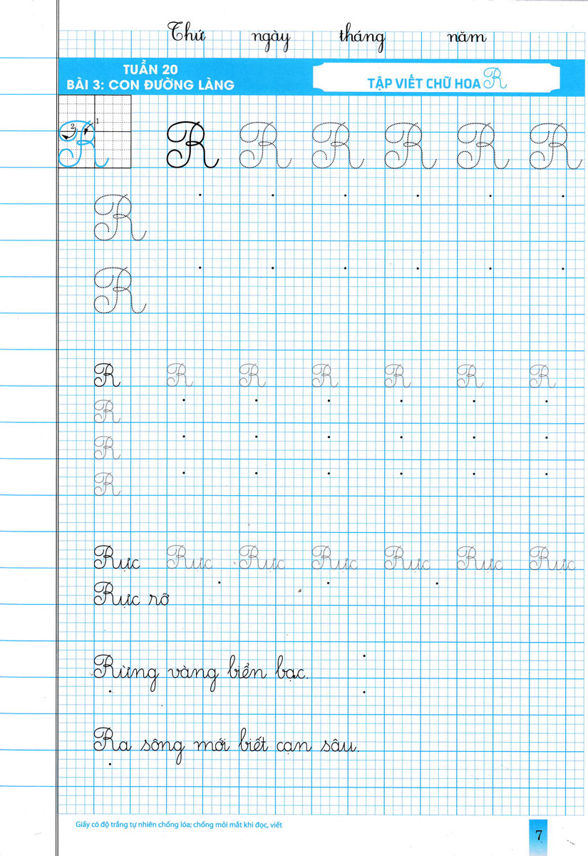 bộ vở ô li theo mẫu chữ lớp 2 - tập 2 (bám sát sgk chân trời sáng tạo) - Ảnh 8
