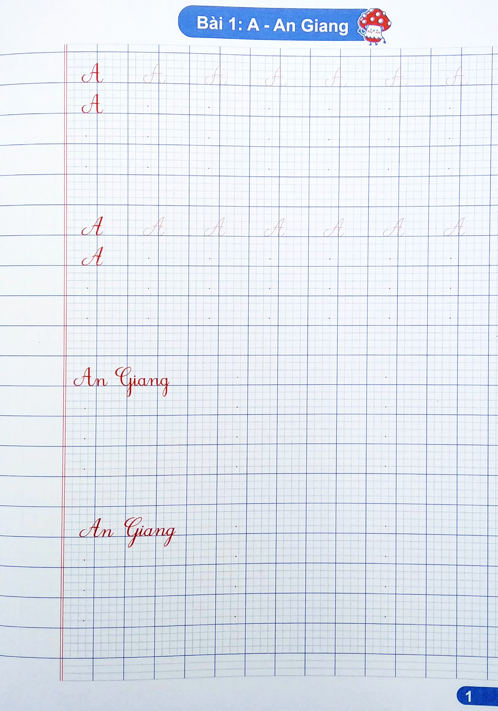 bộ vở ô li viết chữ mẫu 3 - quyển 1 (ch-t) - Ảnh 3