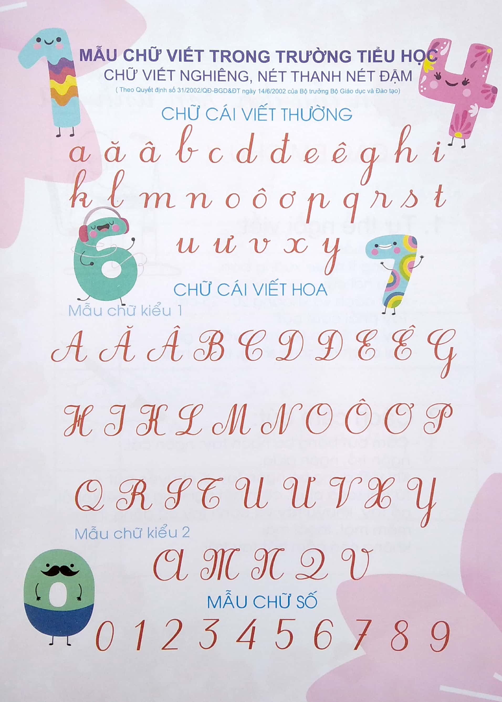 bộ vở ô ly có chữ mẫu luyện viết chữ đẹp - nâng cao chữ nghiêng, nét thanh nét đậm - tập 1 (tái bản) - Ảnh 3