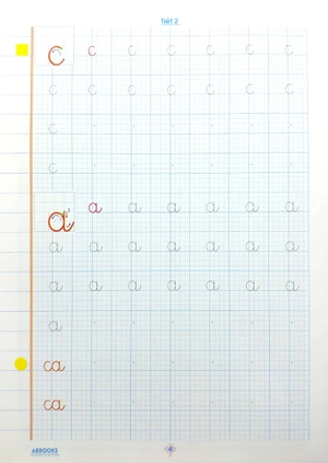 bộ vở ô ly luyện viết 1 - chữ cái - chữ ghép - theo chuẩn chương trình sách giáo khoa mới - bộ sách cánh diều - Ảnh 6