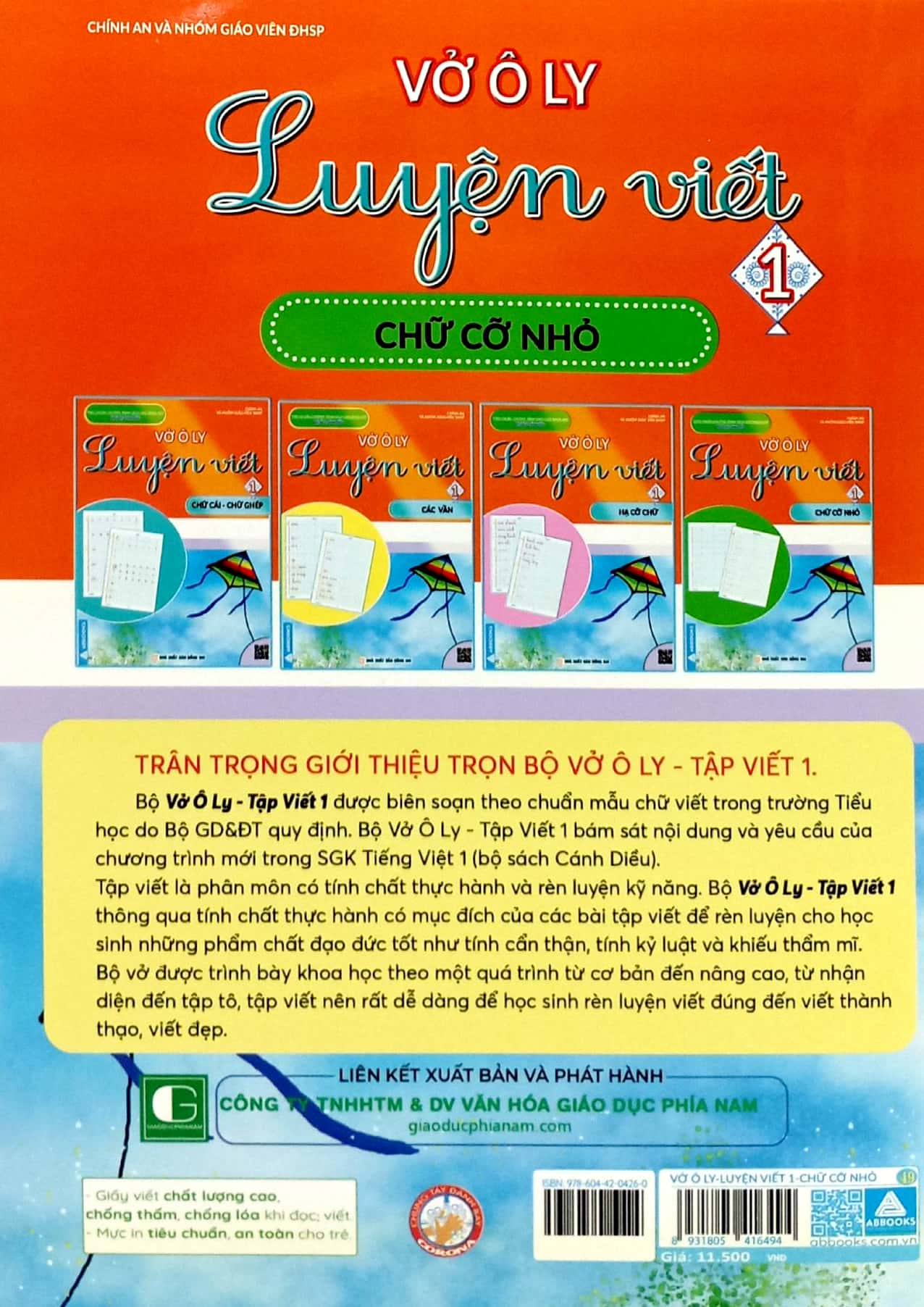 Bo
						
										
										Vo O Ly Luyen Viet 1 - Chu Co Nho (Canh Dieu) - Ảnh 6