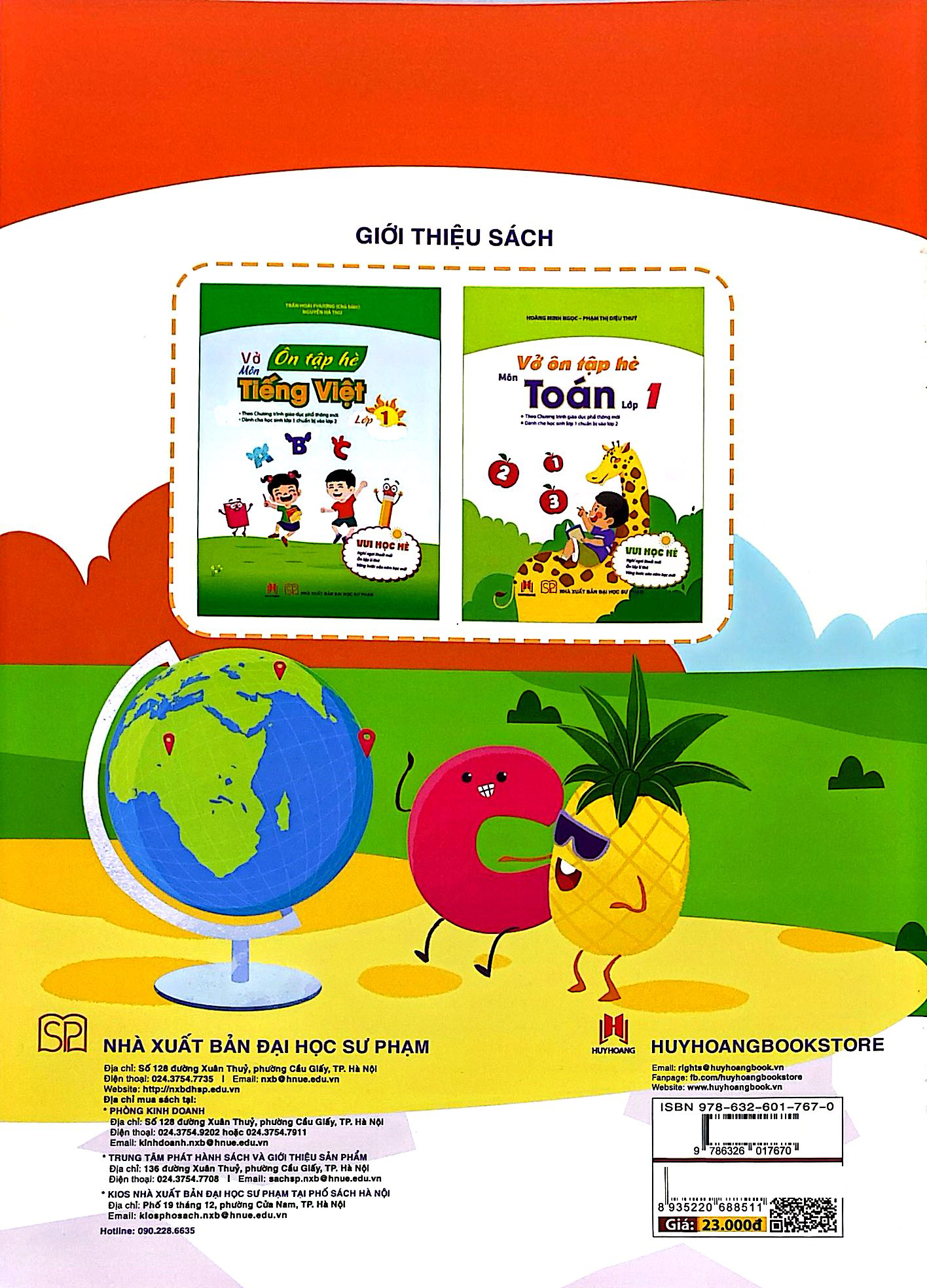 Bộ Vở Ôn Tập Hè Môn Tiếng Anh - Lớp 1 - Ảnh 6