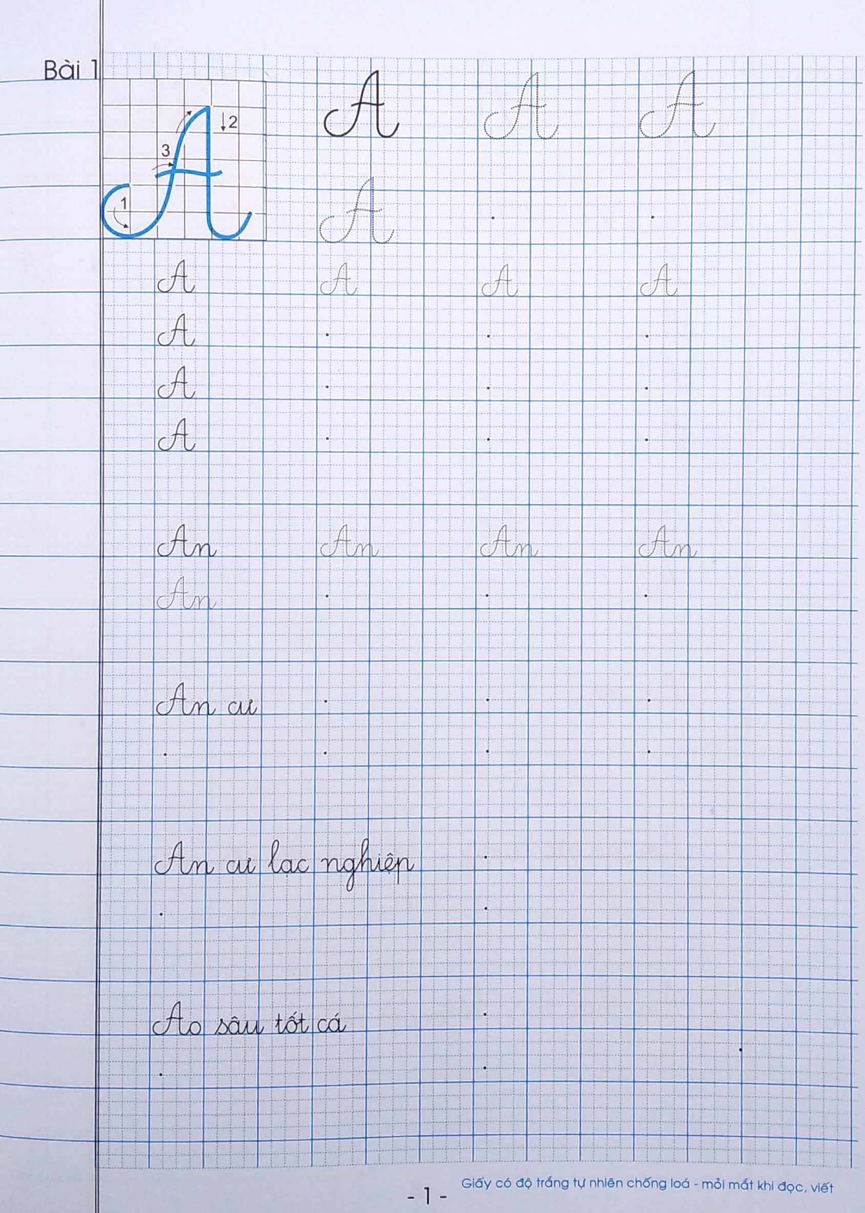 bộ vở tập viết 3 - tập 1 (biên soạn theo chương trình sgk "kết nối tri thức với cuộc sống") - Ảnh 3