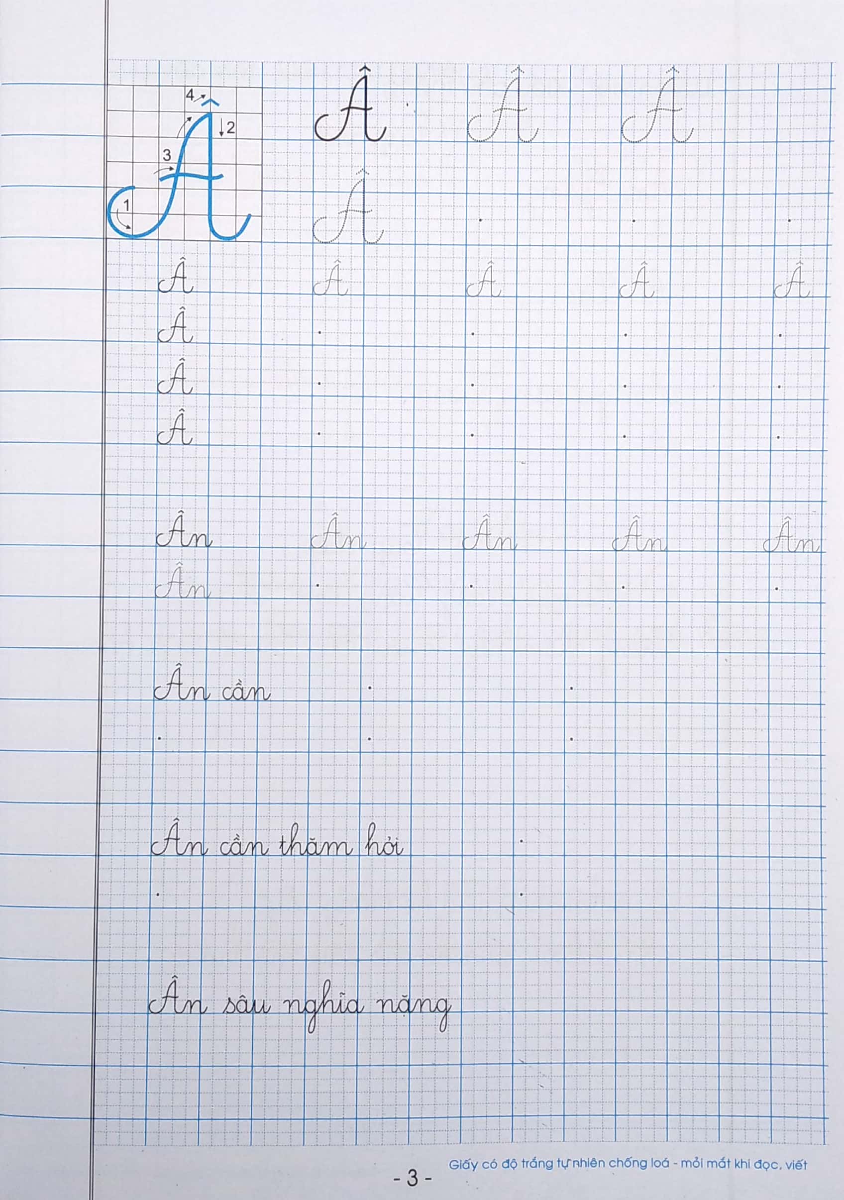 bộ vở tập viết 3 - tập 1 (biên soạn theo chương trình sgk "kết nối tri thức với cuộc sống") - Ảnh 5