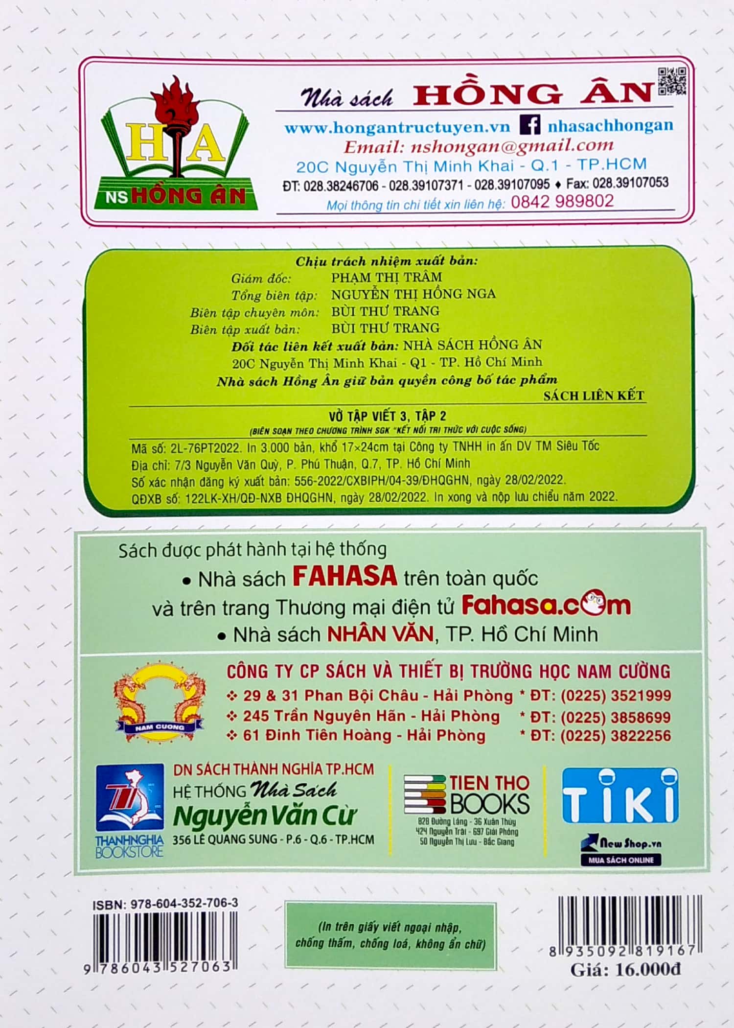 bộ vở tập viết 3 - tập 2 (biên soạn theo chương trình sgk "kết nối tri thức với cuộc sống") - Ảnh 6