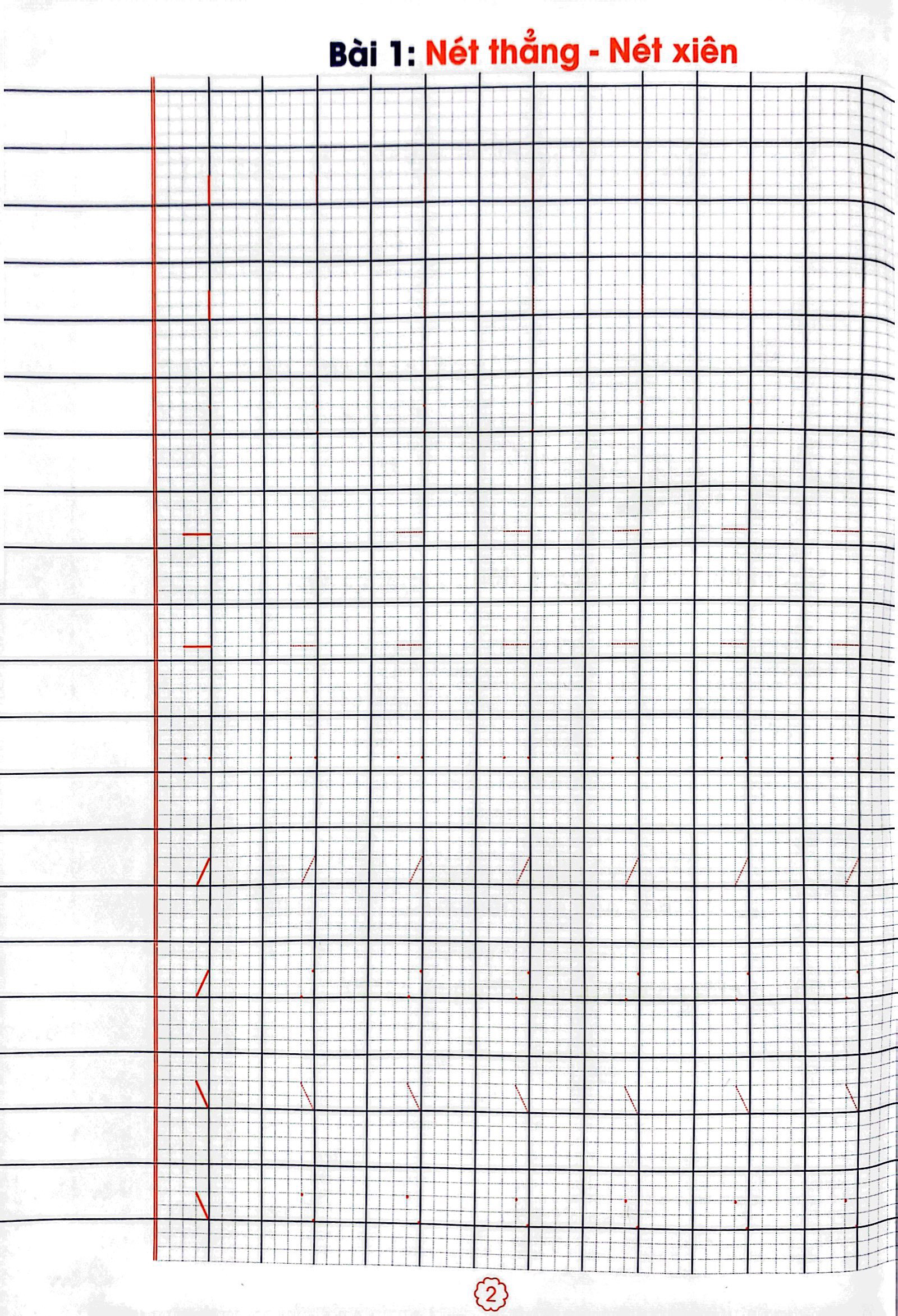 bộ vở tập viết có mẫu chữ (chuẩn bị tâm thế cho bé vào lớp 1 và học sinh lớp 1 - quyển 1) - Ảnh 4