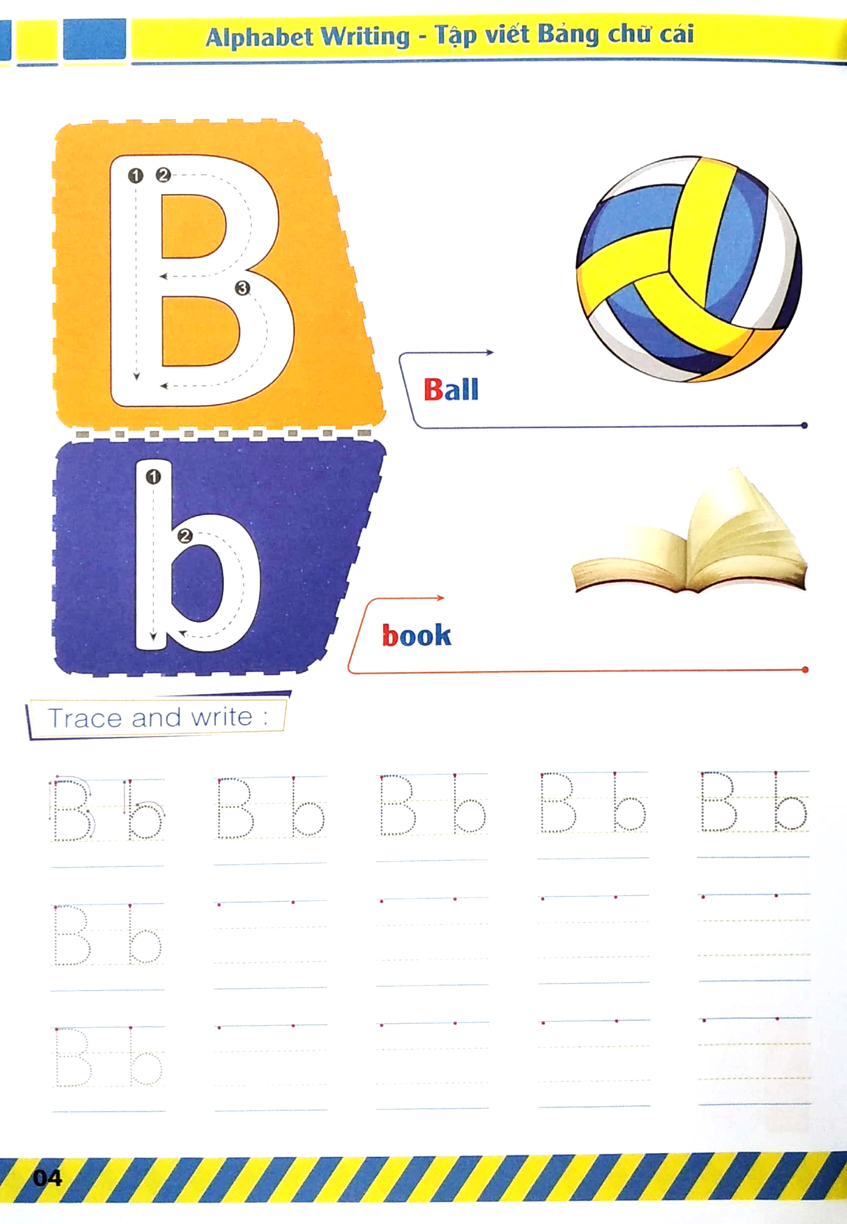 bộ vở tập viết tiếng anh cho bé - tập 1 - Ảnh 5