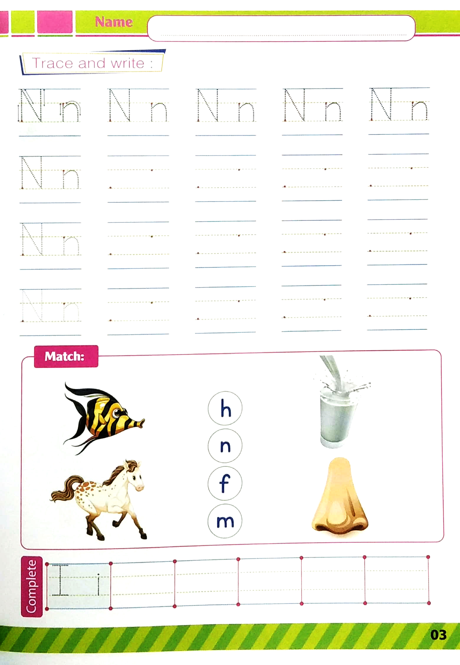 bộ vở tập viết tiếng anh cho bé - tập 2 - Ảnh 4