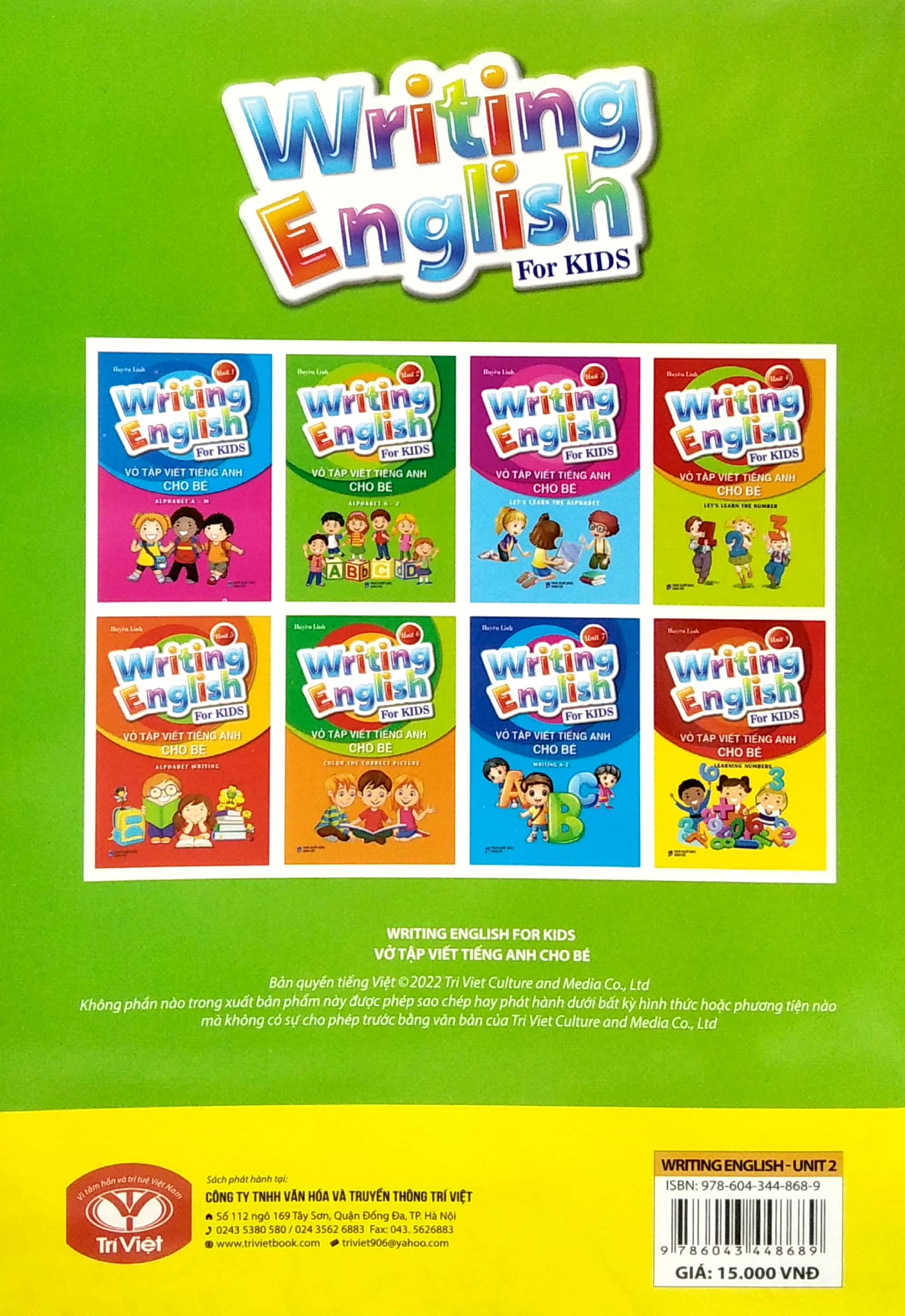 bộ vở tập viết tiếng anh cho bé - tập 2 - Ảnh 6