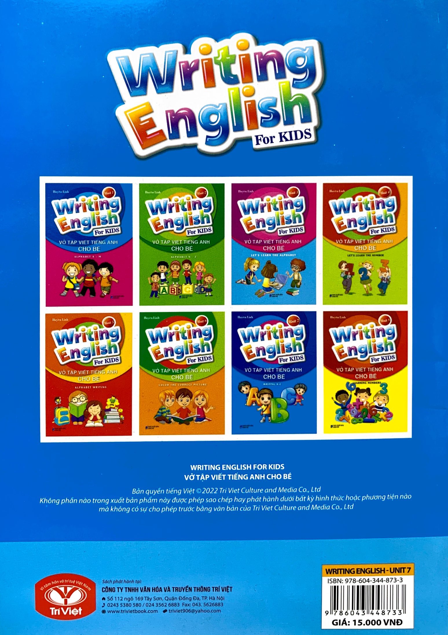 bộ vở tập viết tiếng anh cho bé - tập 7 - Ảnh 8