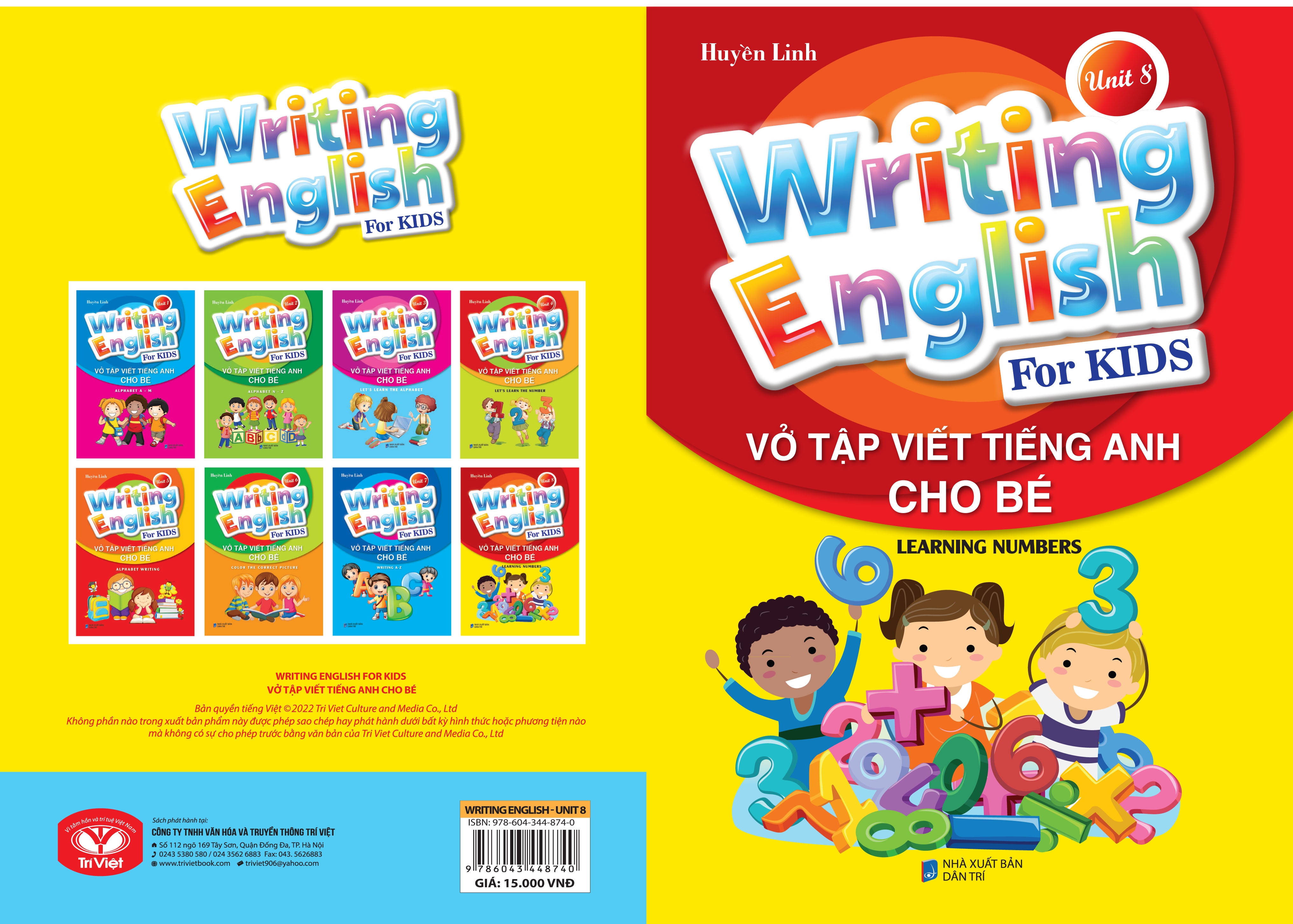 bộ vở tập viết tiếng anh cho bé - tập 8 - Ảnh 2