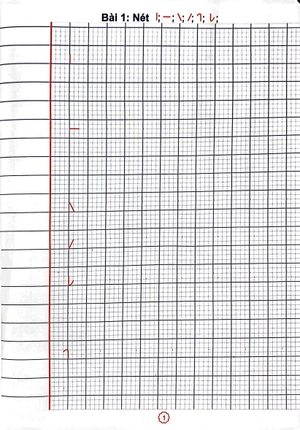 bộ vở thực hành luyện viết chữ đẹp lớp 1 - quyển 1 - Ảnh 5