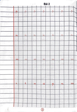 bộ vở thực hành luyện viết chữ đẹp lớp 1 - quyển 2 - Ảnh 5