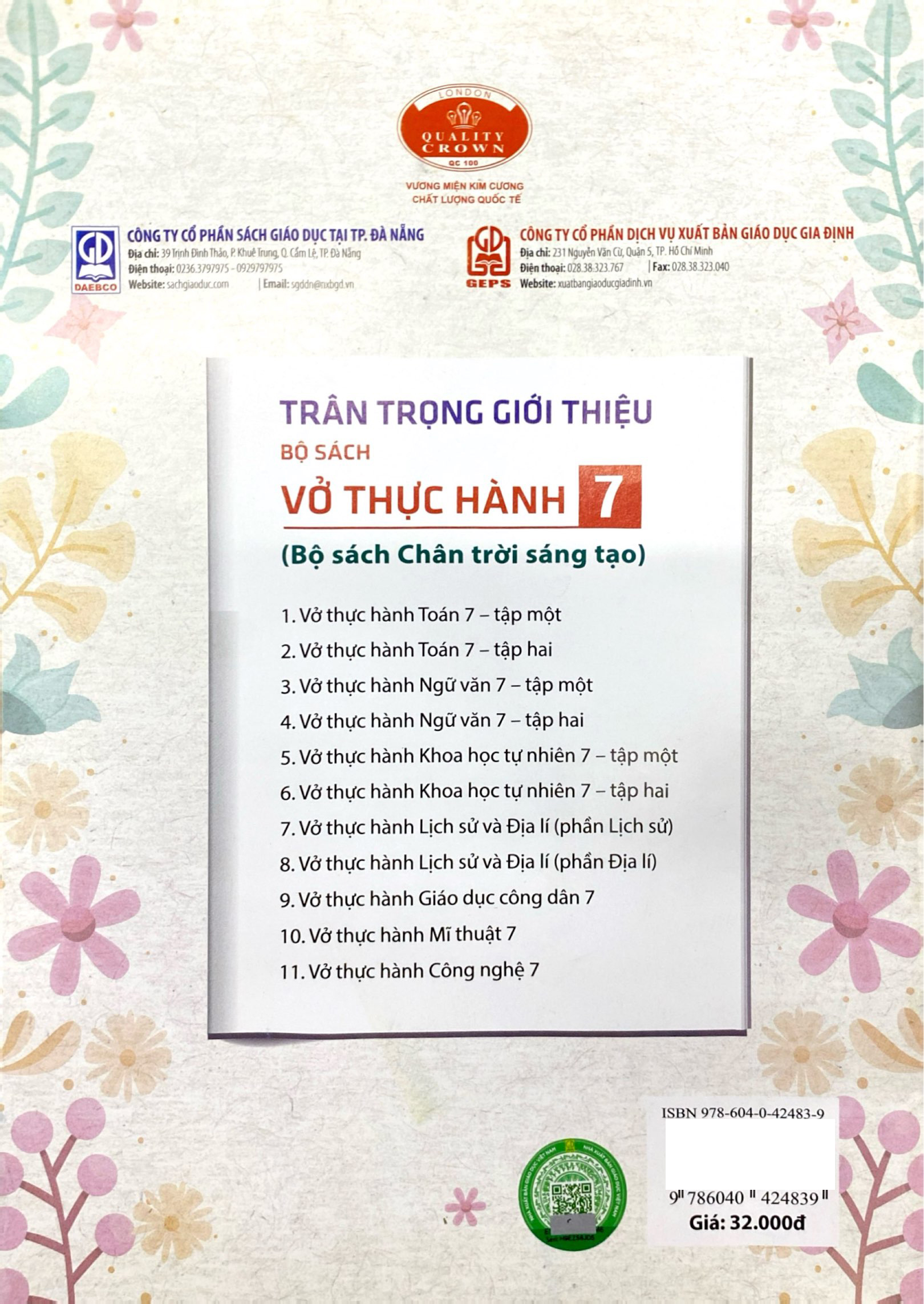 Bộ Vở Thực Hành Ngữ Văn 7 - Tập 1 (Chân Trời Sáng Tạo) (Chuẩn) - Ảnh 8