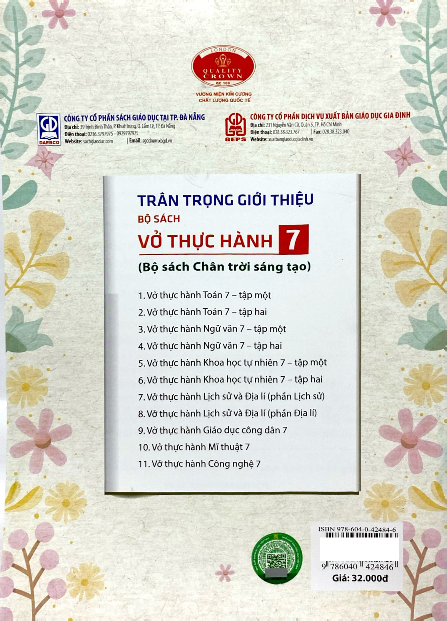 Bộ Vở Thực Hành Ngữ Văn 7 - Tập 2 (Chân Trời Sáng Tạo) (Chuẩn) - Ảnh 6