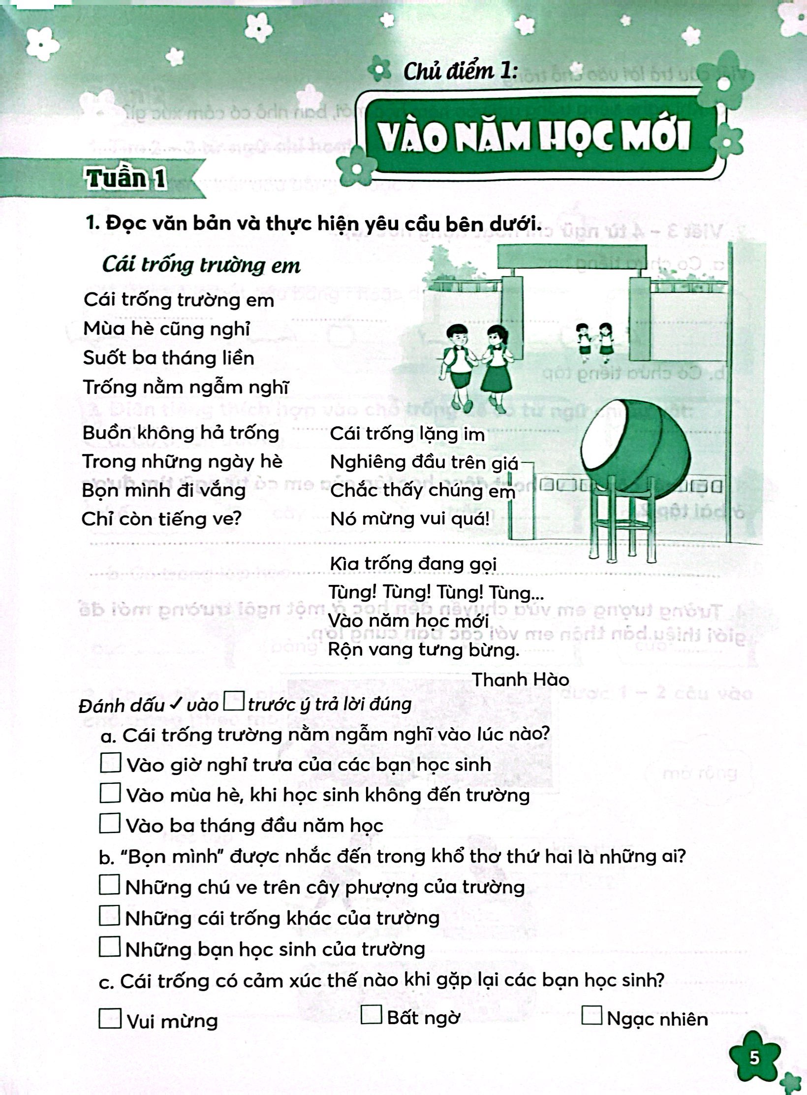 bộ vở thực hành tiếng việt 3 - tập 1 (chân trời sáng tạo) (2022) - Ảnh 5