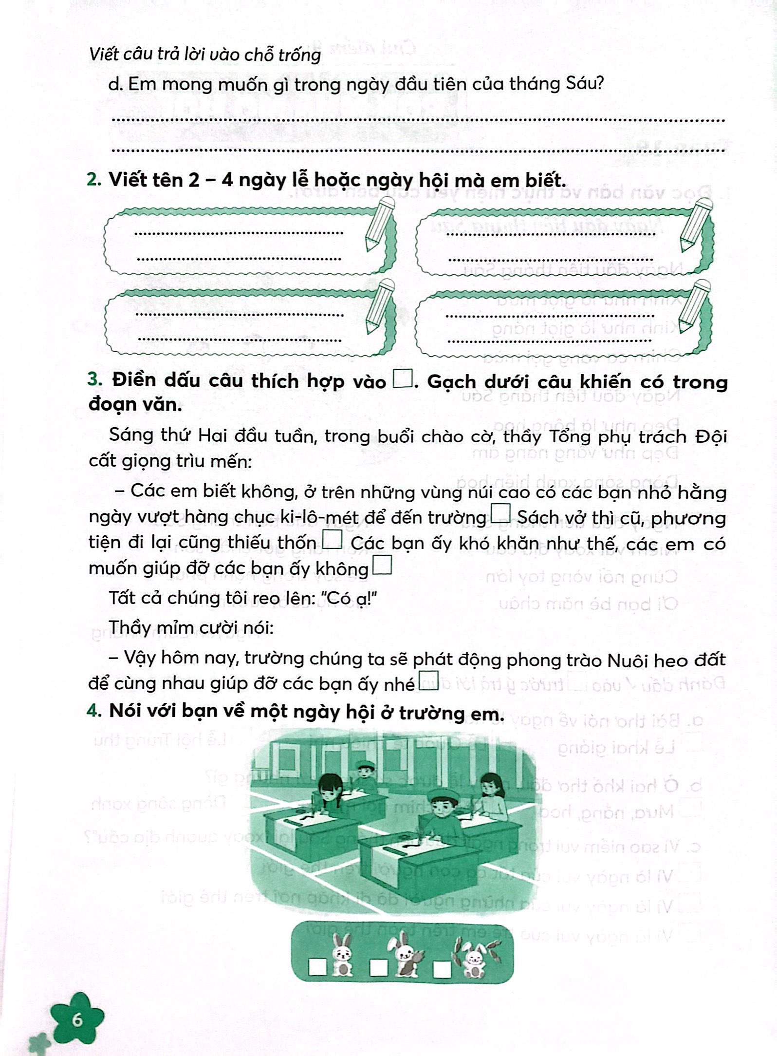 bộ vở thực hành tiếng việt 3 - tập 2 (chân trời sáng tạo) (2022) - Ảnh 6